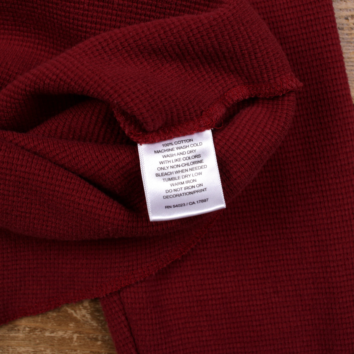 Old Navy Thermal T-shirt M Mens Red Missouri St Louis Graphic Waffle Knit