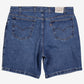 Vintage Levis Loose Denim Shorts Jorts 44 90s Blue Streetwear