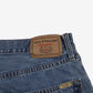 Levis Signature Straight Jeans 38x34 Blue Faded Stonewash Denim