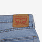 Levis 505 Jeans 34x29 Blue Regular Straight Faded Light Stonewash Zip Denim