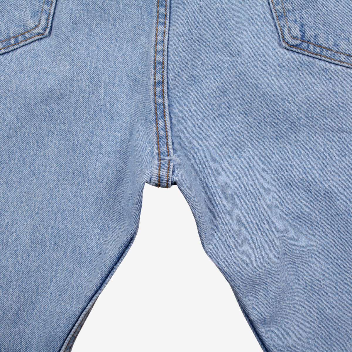 Levis 505 Jeans 34x29 Blue Regular Straight Faded Light Stonewash Zip Denim