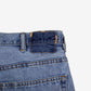 Levis 550 Jeans 38x29 Blue Relaxed Taper Straight Faded Light Stonewash Denim