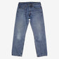 Levis 505 Jeans 31x30 Blue Regular Straight Faded Stonewash Red Tab Denim