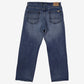 Levis Signature Jeans 36x30 Mens Faded Blue Loose Straight Denim