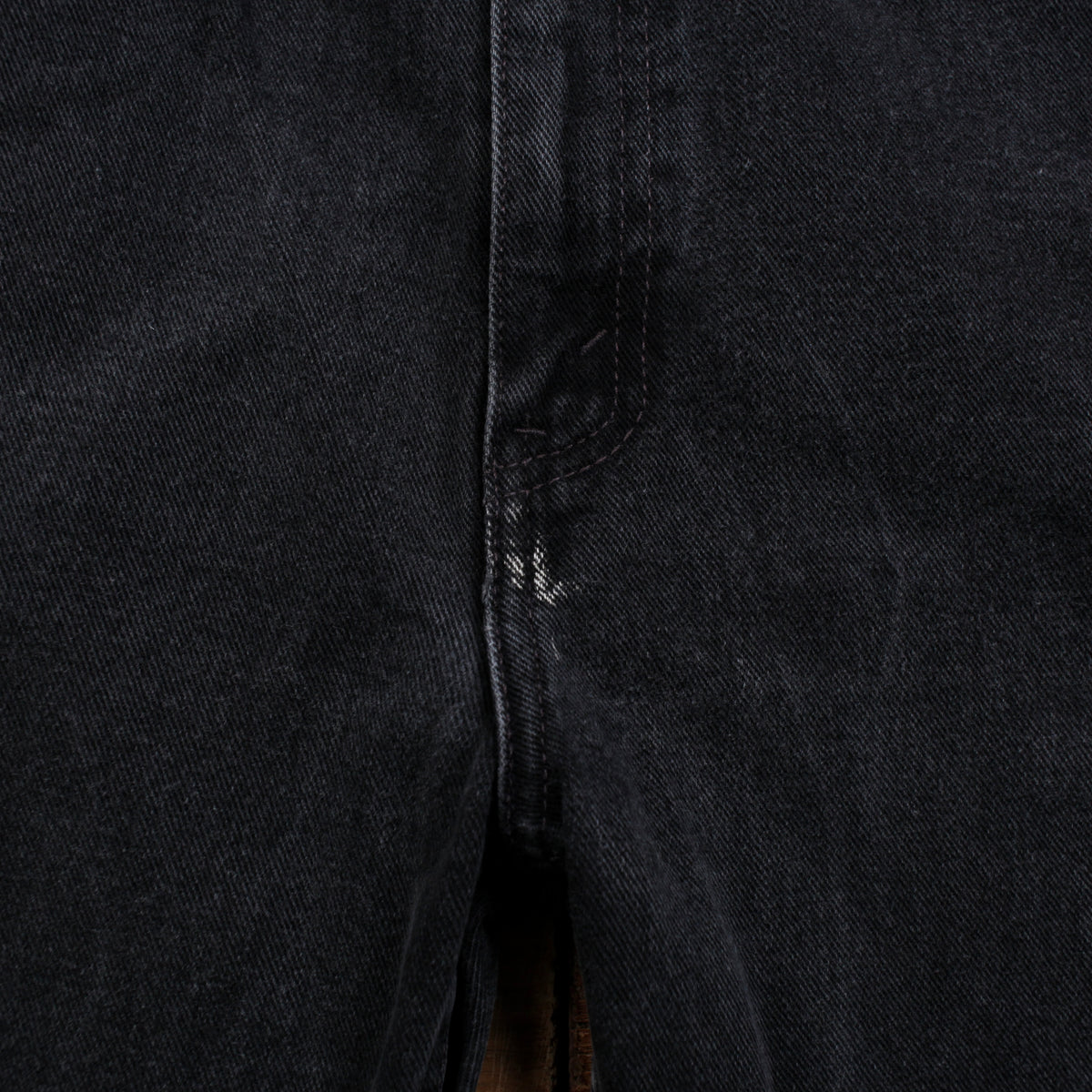Vintage Levis 505 Jeans 36x31 90s Faded Black Straight Stonewash Denim