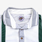 L D Sports International Polo Shirt M Mens Grey Sports Striped Pocket