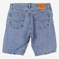 Levis 505 Denim Shorts Jorts 33 00s Blue Bermuda Style