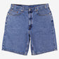 Vintage Levis 550 Denim Baggy Shorts Jorts 38 90s Blue Western Summer
