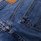 Vintage Levis 550 Denim Baggy Shorts Jorts 38 90s Blue Western Summer