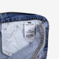 Levis 505 Jeans 40x34 Blue Regular Straight Faded Light Stonewash Zip Denim