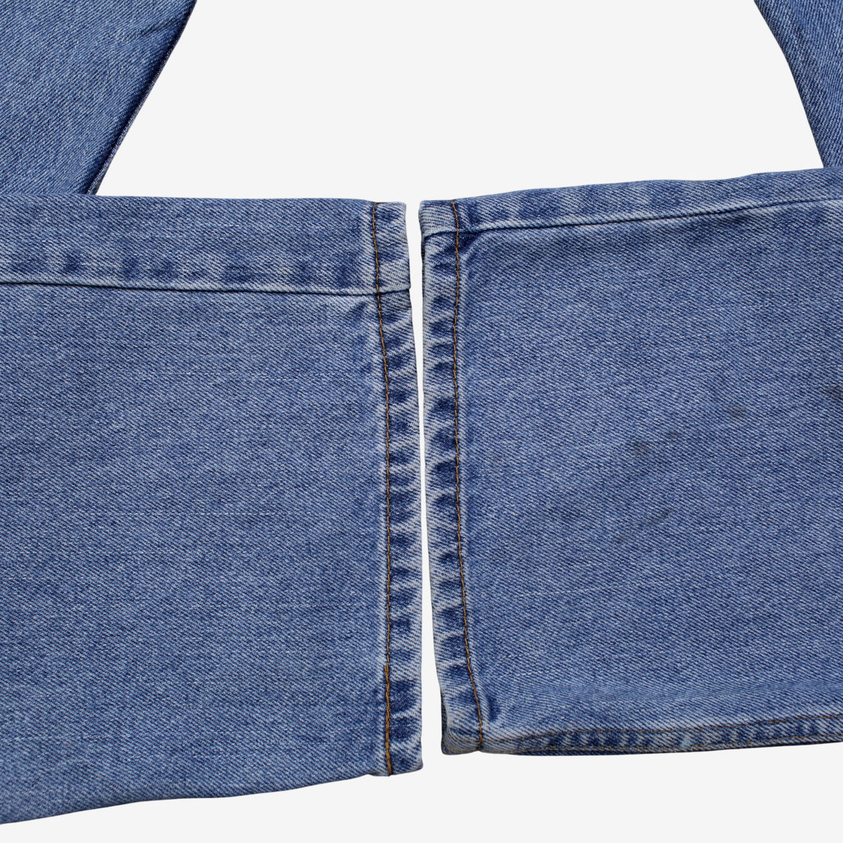 Levis 505 Jeans 40x34 Blue Regular Straight Faded Light Stonewash Zip Denim
