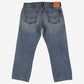Levis 559 Jeans 38x30 Blue Relaxed Straight Stonewash Red Tab Made Denim