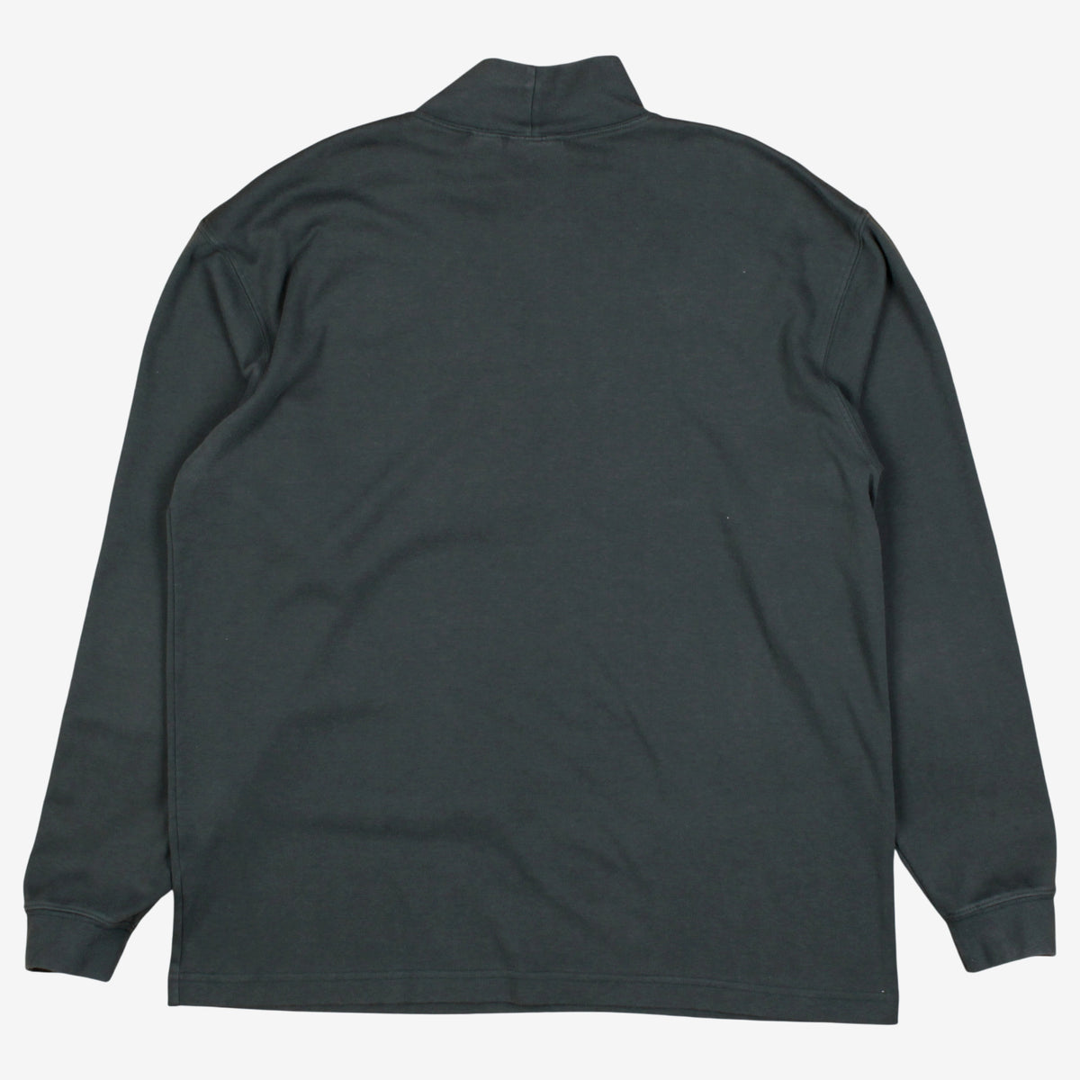 Vintage L L Bean T-shirt L Mens Green Cotton Turtleneck Outdoor Long Sleeve
