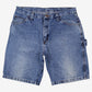 Wrangler Carpenter Denim Shorts Jorts 36 00s Blue Workwear Utility Tool Loop