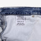Lee Jeans 38x30 Blue Dungarees Carpenter Faded Stonewash Zip Fly Workwear Denim