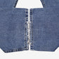 Lee Jeans 38x30 Blue Dungarees Carpenter Faded Stonewash Zip Fly Workwear Denim