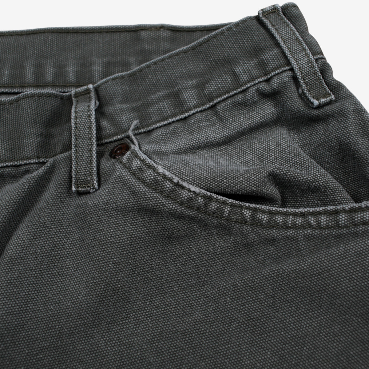 Dickies Carpenter Baggy Shorts 36 00s Grey Relaxed Workwear Utility