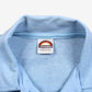 Vintage Wrangler Polo Shirt L Mens 80s Blue Pocket USA Made Single Stitch