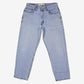 Levis 550 Jeans 33x30 Blue Relaxed Taper Light Stonewash Zip Red Tab Denim