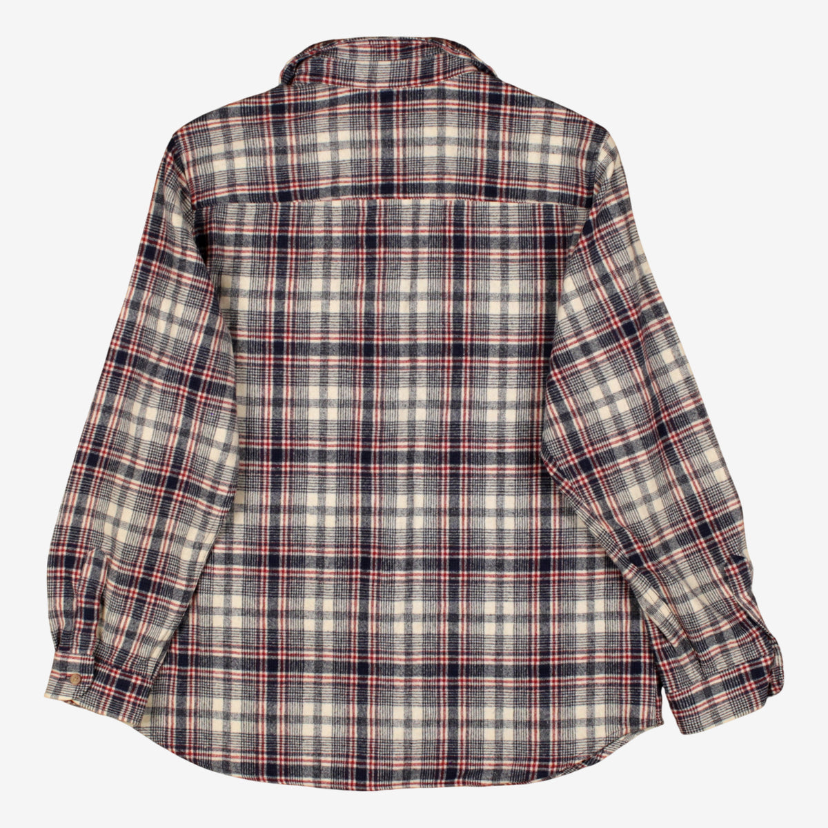 Vintage Pendleton Wool Flannel Shirt Plaid L Womens Long Sleeve Heritage Outdoor