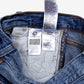 Levis Ribcage Straight Ankle Jeans 23x29 Womens Blue Light Stonewash Denim
