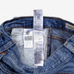 Levis Ribcage Straight Ankle Jeans 23x29 Womens Blue Light Stonewash Denim