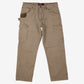 Wrangler Riggs Workwear Trousers Pants 36x30 Mens 00s Beige Carpenter Straight