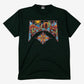 Vintage Best Fruit Of The Loom T-shirt M Mens 90s Green Arizona Single Stitch