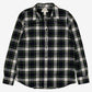 L.L. Bean Flannel Shirt XS Womens Button Cotton Plaid Outdoor Hiking Green