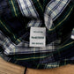 L.L. Bean Flannel Shirt XS Womens Button Cotton Plaid Outdoor Hiking Green