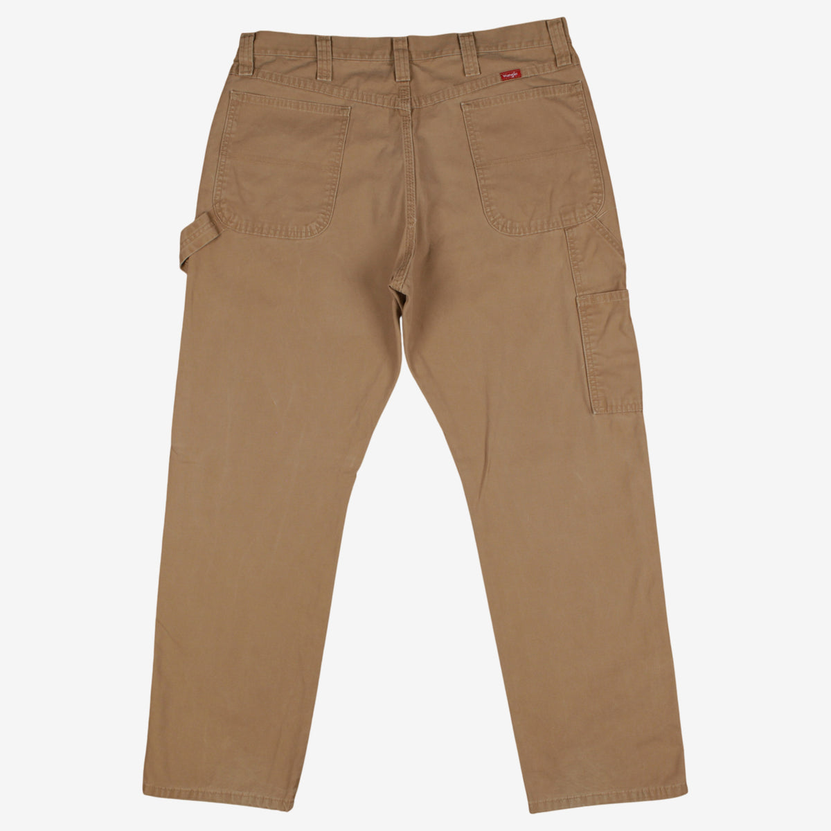 Wrangler Carpenter Trousers Pants 36x32 Mens 00s Beige Utility Tool Loop