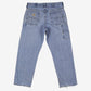 Lee Carpenter Jeans 34x30 Blue Faded Light Stonewash Button Fly Mid Rise Denim