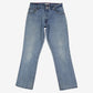 Levis 550 Jeans 32x32 Womens Blue Relaxed Taper Boot Light Stonewash Denim