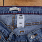 Levis 550 Jeans 32x32 Womens Blue Relaxed Taper Boot Light Stonewash Denim
