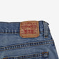 Levis 550 Jeans 32x32 Womens Blue Relaxed Taper Boot Light Stonewash Denim
