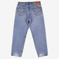 Levis 550 Jeans 36x32 Blue Relaxed Taper Faded Stonewash Zip Fly Mid Rise Denim