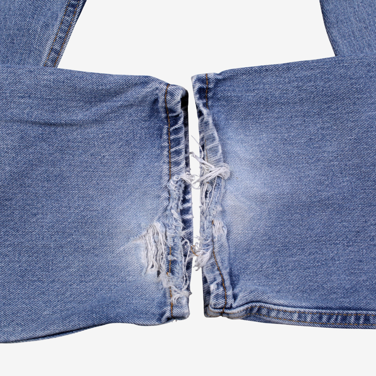 Levis 550 Jeans 36x32 Blue Relaxed Taper Faded Stonewash Zip Fly Mid Rise Denim