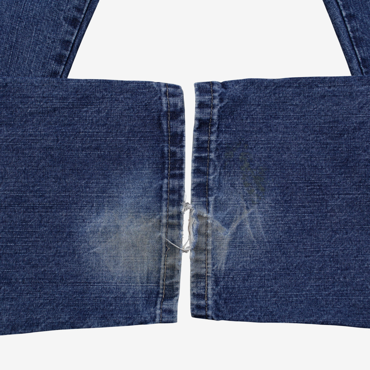 Wrangler Carpenter Jeans 32x32 Blue Faded Medium Stonewash Zip Denim