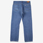Vintage L.L. Bean Straight Jeans 34x31 90s Blue USA Made Stonewash Denim