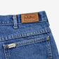 Vintage L.L. Bean Straight Jeans 34x31 90s Blue USA Made Stonewash Denim