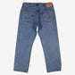 Levis 505 Jeans 36x30 Blue Regular Straight Faded Medium Stonewash Denim