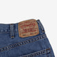 Levis 505 Jeans 36x30 Blue Regular Straight Faded Medium Stonewash Denim