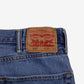 Levis 505 Jeans 38x32 Blue Regular Straight Stonewash Red Tab Denim