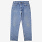 Carhartt Lined Jeans 34x32 Blue Workwear Faded Stonewash Straight Zip Fly Denim