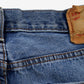 Levis 550 Jeans 36x30 Blue Relaxed Taper Faded Stonewash Zip Red Tab Denim
