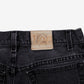 Lee Jeans 30x30 Womens Faded Black Grey Mid Rise Zip Fly Straight Denim