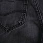 Lee Jeans 30x30 Womens Faded Black Grey Mid Rise Zip Fly Straight Denim