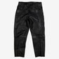 Vintage USA Bikers Dream Apparel Leather Trousers Pants 36x31 Black Straight