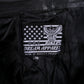 Vintage USA Bikers Dream Apparel Leather Trousers Pants 36x31 Black Straight