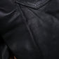 Vintage USA Bikers Dream Apparel Leather Trousers Pants 36x31 Black Straight